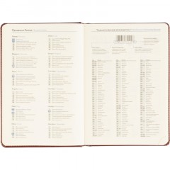 Ежедневник недатированный ATTACHE Priority А5, 143х210мм, 160л, коричневый Ежедневник недатированный ATTACHE Priority А5, 143х210мм, 160л, коричневый - фото 14