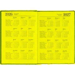 Ежедневник датированный 2026 А5+ VELVET синий 3-123/01 - фото 9