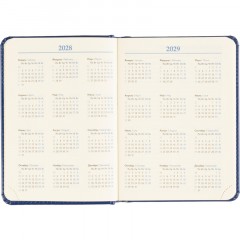 Ежедневник недатированный ATTACHE Priority А6, 160л, синий - фото 11