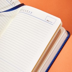 Ежедневник недатированный ATTACHE Priority А6, 160л, синий - фото 20