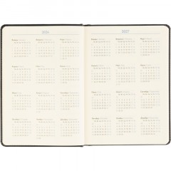 Ежедневник недатированный ATTACHE Classic А5, 140х200мм, 136л, черный Ежедневник недатированный ATTACHE Classic А5, 140х200мм, 136л, черный - фото 10