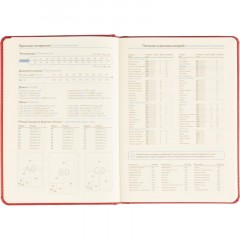 Ежедневник недатированный ATTACHE Classic А5, 140х200мм, 136л, красный Ежедневник недатированный ATTACHE Classic А5, 140х200мм, 136л, красный - фото 15