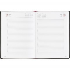 Ежедневник датированный 2026 А5+ VELVET черный 3-123/04 - фото 16