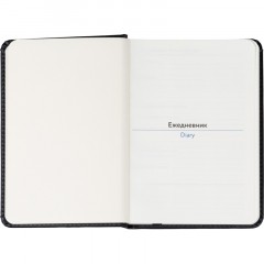 Ежедневник недатированный ATTACHE Classic А6, 136л, черный - фото 6