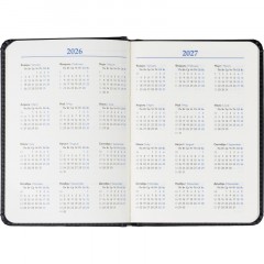 Ежедневник недатированный ATTACHE Classic А6, 136л, черный - фото 8