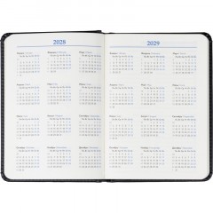 Ежедневник недатированный ATTACHE Classic А6, 136л, черный - фото 9