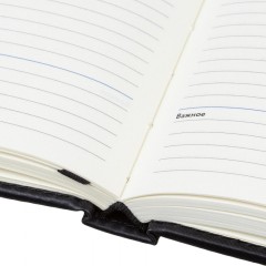 Ежедневник недатированный ATTACHE Classic А6, 136л, черный - фото 17