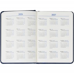 Ежедневник недатированный ATTACHE Classic А6, 136л, синий - фото 8