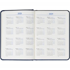 Ежедневник недатированный ATTACHE Classic А6, 136л, синий - фото 9