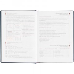 Ежедневник датированный 2026 А5+ VELVET темно-синий 3-123/18 - фото 10