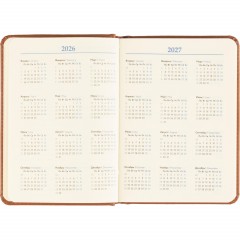 Ежедневник недатированный ATTACHE Classic А6, 136л, коричневый - фото 10