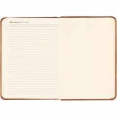 Ежедневник недатированный ATTACHE Classic А6, 136л, коричневый - фото 18