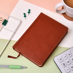 Ежедневник недатированный ATTACHE Classic А6, 136л, коричневый - фото 19