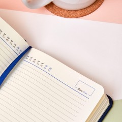 Ежедневник недатированный ATTACHE Classic А4, 136л, синий - фото 18