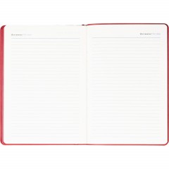 Ежедневник недатированный ATTACHE Soft touch А5, 140х200мм, 136л, красный - фото 15