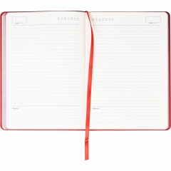 Ежедневник недатированный ATTACHE Soft touch А5, 140х200мм, 136л, красный - фото 16