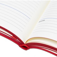 Ежедневник недатированный ATTACHE Soft touch А5, 140х200мм, 136л, красный - фото 17