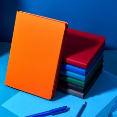 Ежедневник недатированный ATTACHE Soft touch А5, 140х200мм, 136л, красный - фото 20