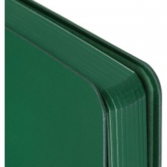 Ежедневник недатированный ATTACHE Soft touch А5,140х200мм,136л, темно-зелен - фото 3