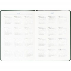 Ежедневник недатированный ATTACHE Soft touch А5,140х200мм,136л, темно-зелен - фото 8