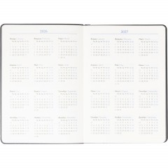 Ежедневник недатированный ATTACHE Soft touch А5, 140х200мм, 136л, серый - фото 7