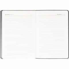 Ежедневник недатированный ATTACHE Soft touch А5, 140х200мм, 136л, серый - фото 14