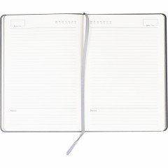 Ежедневник недатированный ATTACHE Soft touch А5, 140х200мм, 136л, серый - фото 15