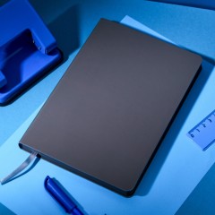 Ежедневник недатированный ATTACHE Soft touch А5, 140х200мм, 136л, серый - фото 18