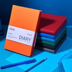 Ежедневник недатированный ATTACHE Soft touch А5, 140х200мм, 136л, серый - фото 22