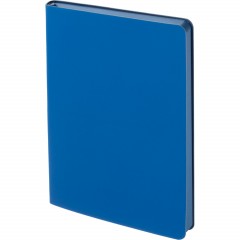 Ежедневник недатированный ATTACHE Soft touch А5,140х200мм,136л, синий - фото 2