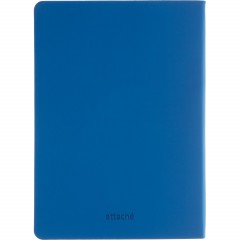Ежедневник недатированный ATTACHE Soft touch А5,140х200мм,136л, синий - фото 18