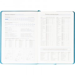 Ежедневник недатированный ATTACHE Soft touch А5, 140х200мм, 136л, бирюзовый - фото 12
