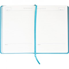 Ежедневник недатированный ATTACHE Soft touch А5, 140х200мм, 136л, бирюзовый - фото 15