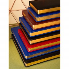 Ежедневник недатированный ATTACHE Gold А5, 143х210мм, 160л, синий - фото 21