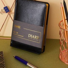 Ежедневник недатированный ATTACHE Gold А6, 160л, черный - фото 17