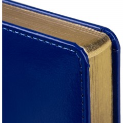 Ежедневник недатированный ATTACHE Gold А6, 160л, синий - фото 3