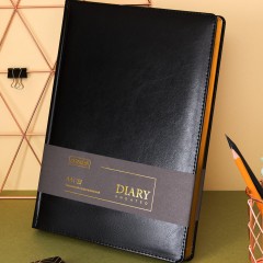 Ежедневник недатированный ATTACHE Gold А4, 160л, черный - фото 17