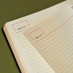 Ежедневник недатированный ATTACHE Gold А4, 160л, черный - фото 20