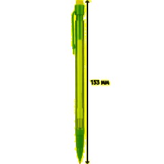 Карандаш механический 0,5мм, пластиковый прозр.корп, в ассорт SMP003 - фото 11
