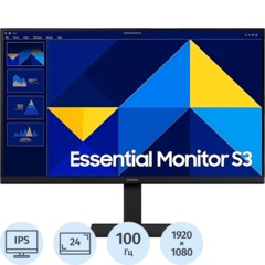 Монитор Samsung (LS24D300GAIXCI)24/FHD/IPS/100Hz/250cd/5ms/HDMI/D-SUB