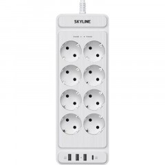 Сетевой фильтр SKYLINE USP-830 White PD3.0(S00003694) - фото 3