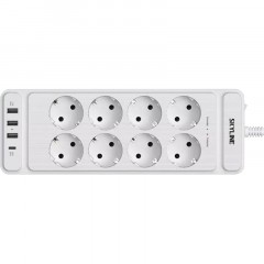 Сетевой фильтр SKYLINE USP-830 White PD3.0(S00003694) - фото 4