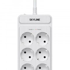Сетевой фильтр SKYLINE USP-830 White PD3.0(S00003694) - фото 8