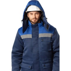 Куртка зим муж з08 син/вас с СОП 120-124/170-176 - фото 7