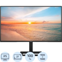 Монитор Philips (27E1N1300AE)27/FHD/IPS/100Hz/250cd/1ms/HDMI
