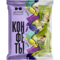 Конфеты глазированные Деловой Стандарт арахис в мягкой карамели, 700г