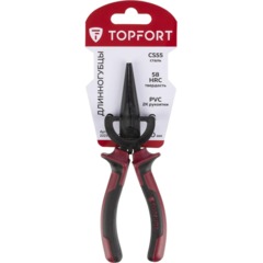 Длинногубцы 160мм/6 Topfort Basic - фото 6
