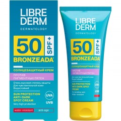 Крем солнцезащитный LIBREDERM BRONZEADA против пигментных пятен SPF50 50 мл Крем солнцезащитный LIBREDERM BRONZEADA против пигментных пятен SPF50 50 мл - фото 3