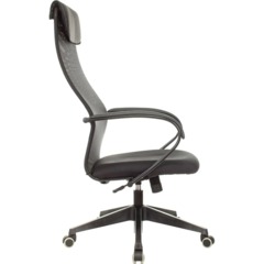 Кресло 0MX_VB_EChair-655 LT TTW сетка/ткань черный, пластик - фото 3
