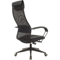 Кресло 0MX_VB_EChair-655 LT TTW сетка/ткань черный, пластик - фото 4